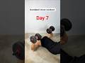 Day 7 home workout #homeworkout #workout #chest #chestworkout