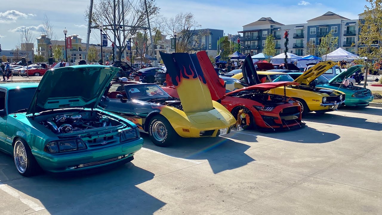 Tinman social Little Elm car show Mustang Sally Productions Car