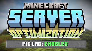 Optimize Your Minecraft Server WITHOUT Plugins Or Mods