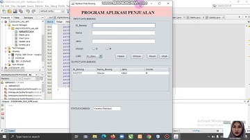 Program Aplikasi Penjualan dengan phpmyadmin dan Java Netbeans