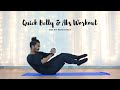 Quick workout for bellyfat and abs  get fit with niyat  ep 5