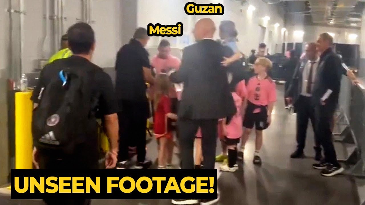 Unseen footage VIRAL shows MESSI humility treats Brad Guzan like a ...