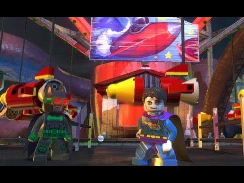 LEGO Batman 2 - LEGO Gotham City 1,000,000 Stud Challenge & Gold Brick. 