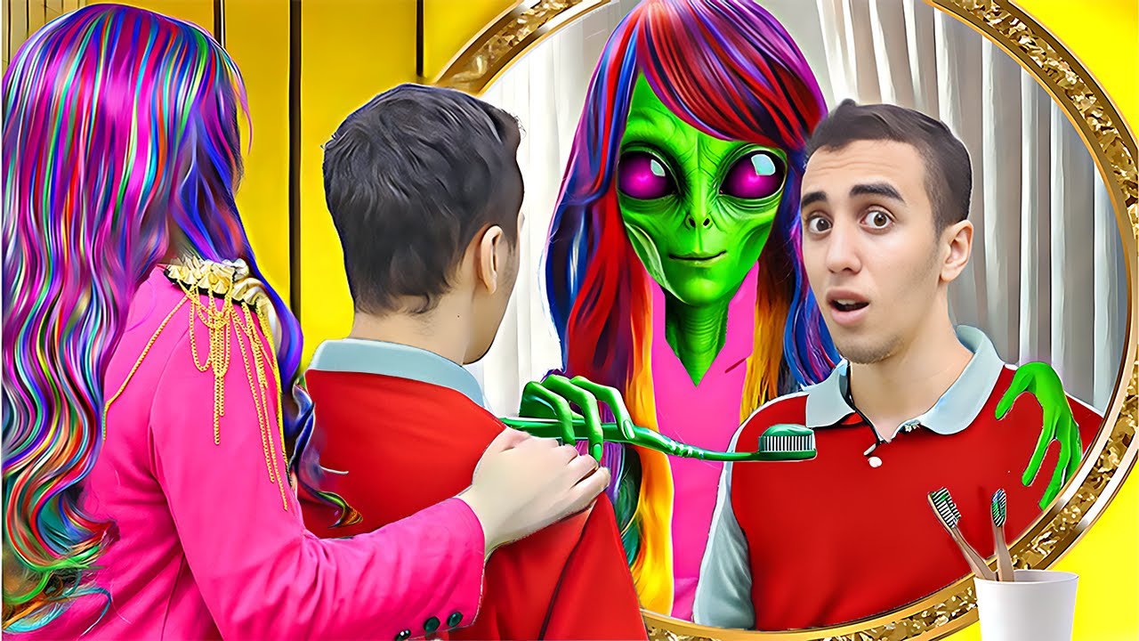 المربية طلعت كائن فضائي !