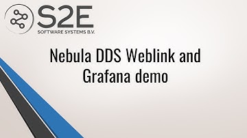 Nebula DDS Weblink and Grafana demo