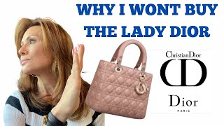My honest opinion of the Lady Dior Handbag
