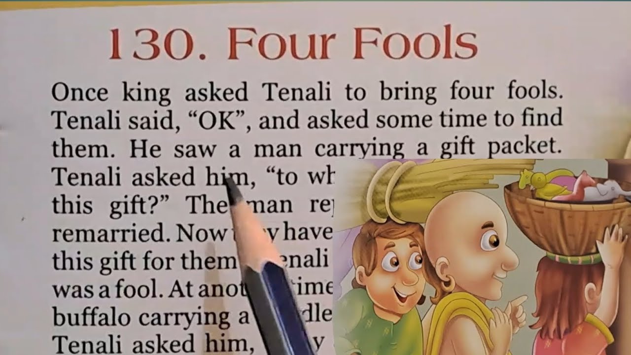 चार मूर्ख/Four Fools/Short English Story/Spoken English/English Reading ...