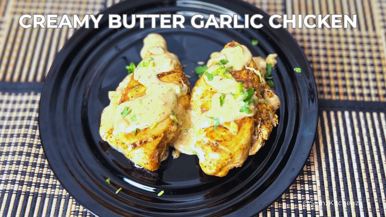 🧈🍗 Creamy Butter Garlic Chicken  | Restaurant-Style Chicken by Samz Kitchenz