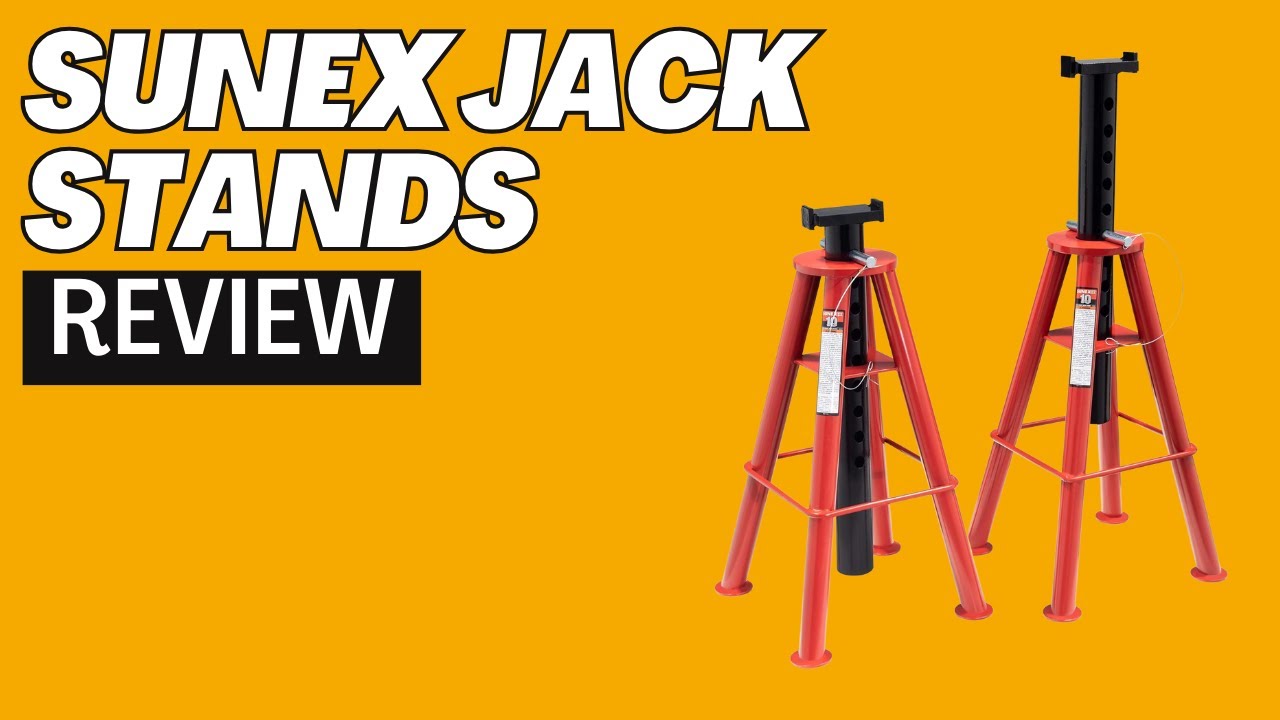 SUNEX Jack Stands Review YouTube
