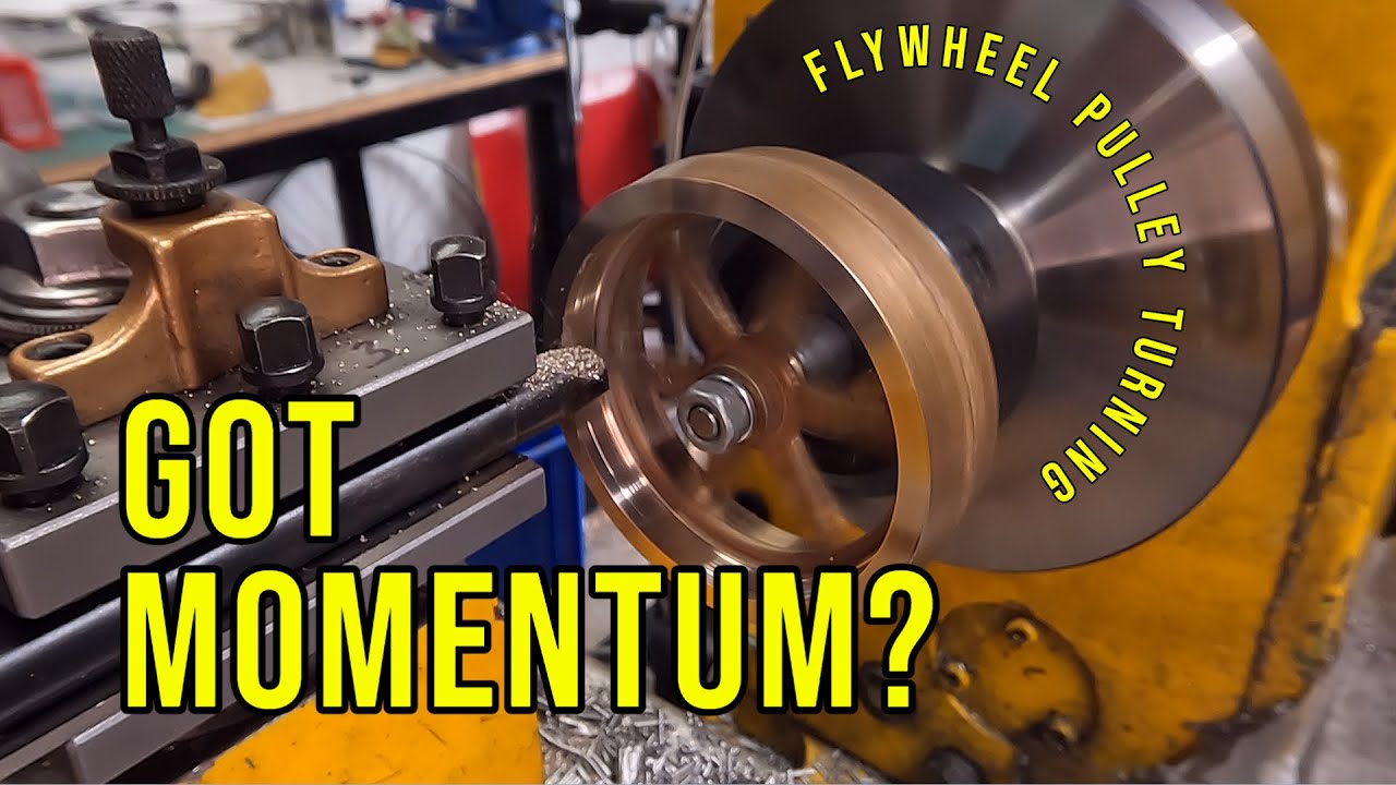 14 Turning the Flywheel and Pulley PMR 5 steamengine steamengines