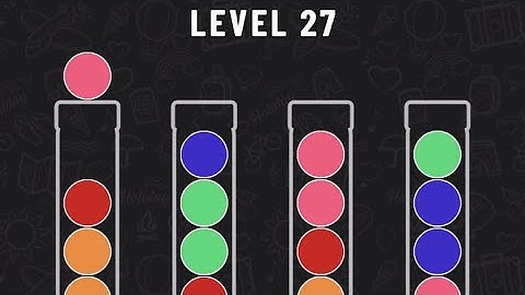 Ball Sort Puzzle Level 27 #ballsortpuzzle #ballsortpuzzlegameplay #puzzlegame #mobilegames