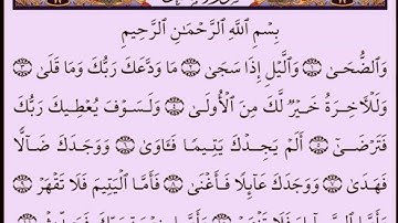 سورة الضحى بصوت وليد الدليمي ( المقام العراقي الحزين )