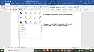 Remove gray background from copied text in MS Word