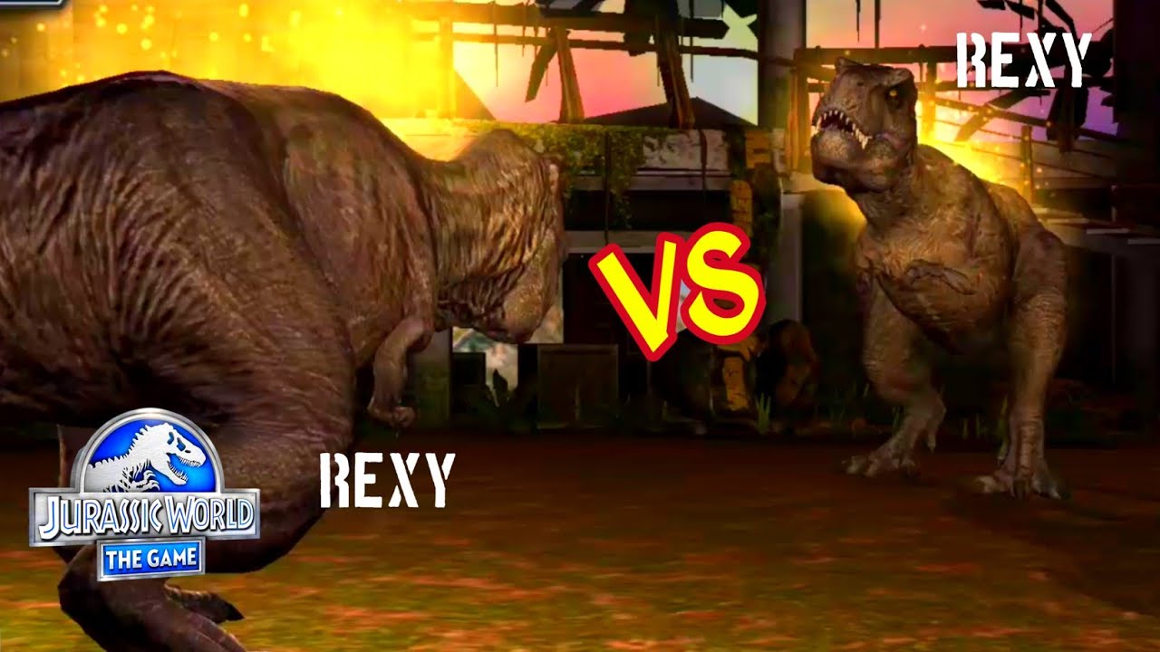 REXY VS REXY, TORO VS TORO, PANTHERA VS PANTHERA | JURASSIC WORLD THE GAME