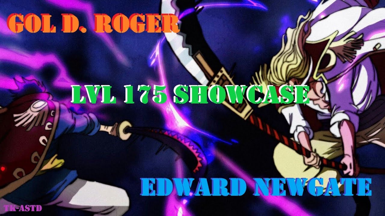 All Star Tower Defense LVL 175 Gol D. Roger And Whitebeard Prime Showcase
