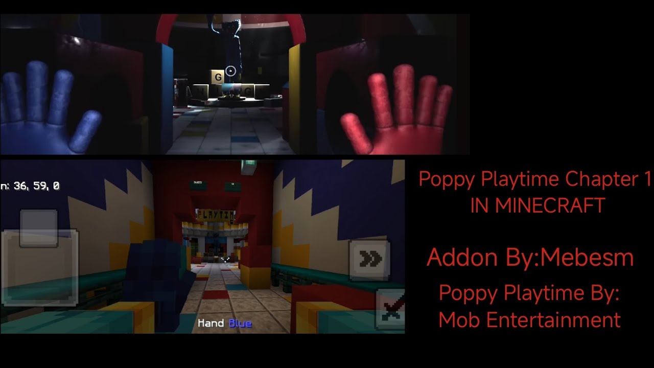 Poppy Playtime Chapter One In Minecraft!
