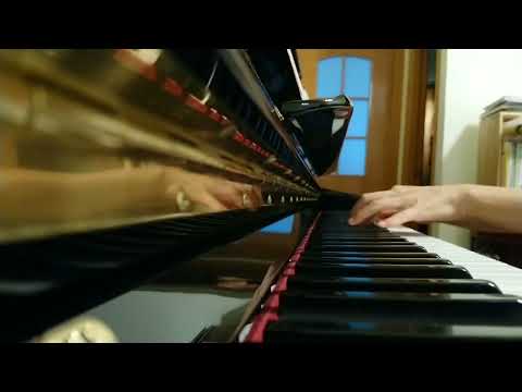 J.S. Bach - BWV 813: French suite no.2 in C minor Menuet/ First Lessons in Bach Book 2 no 11 (piano)