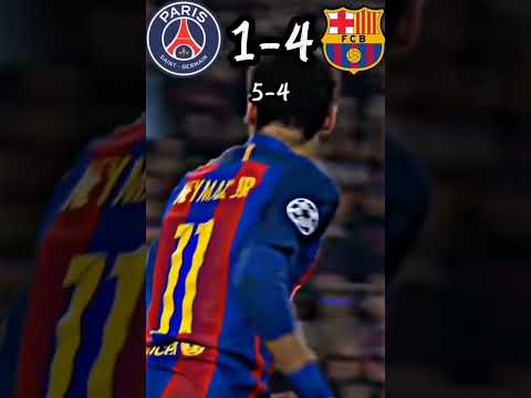 Barca vs Psg leg 2 UCL#shorts #football