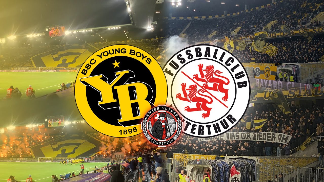 BSC Young Boys 6:1 FC Winterthur | 14.02.2026 | Choreo, Pyro, Fanchants | Swiss.Ultras.Tradition