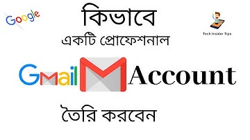 how to create a gmail account bangla tutorial - how to create a gmail accolunt | bangla tutoria