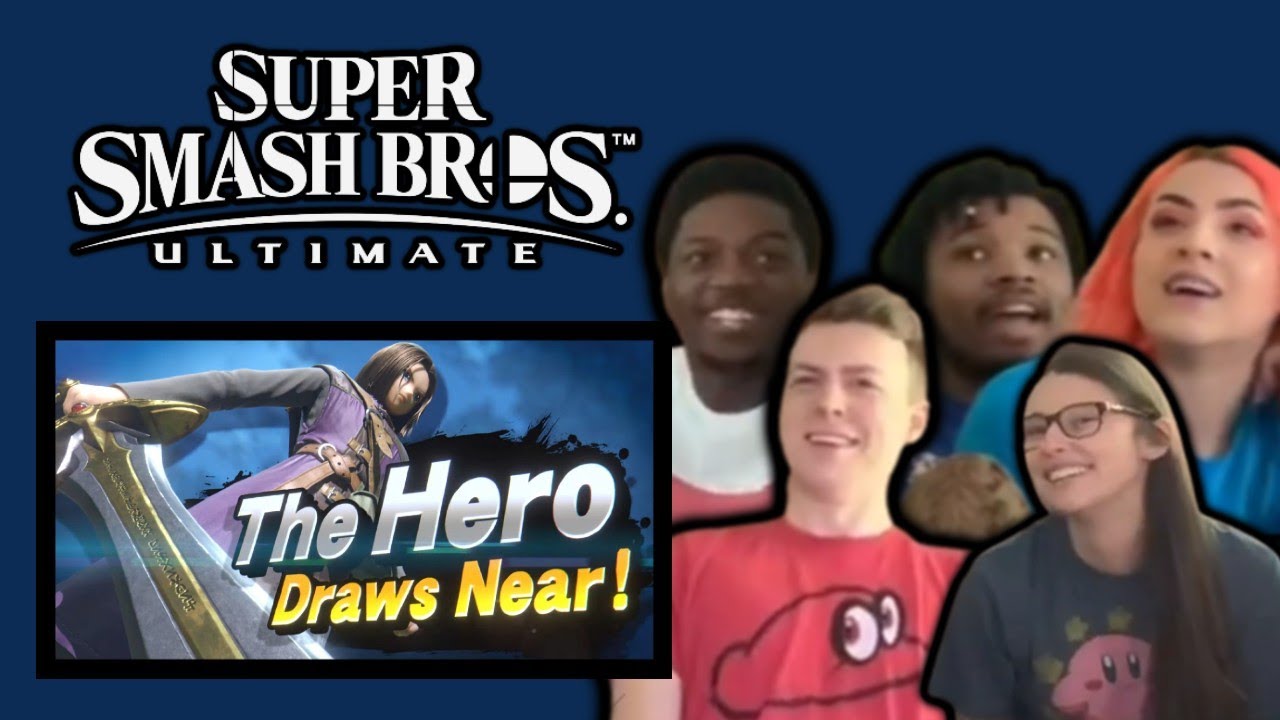 Super Smash Bros. Ultimate - Hero reveal reaction