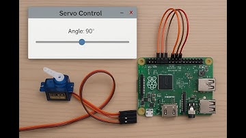 GUI based servo control using Raspberry pi