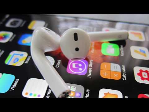 Видео: AirPods - безжични слушалки за IPhone 7: преглед, спецификации, цена