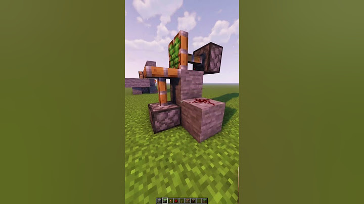 how to make a block swapper in #minecraft !