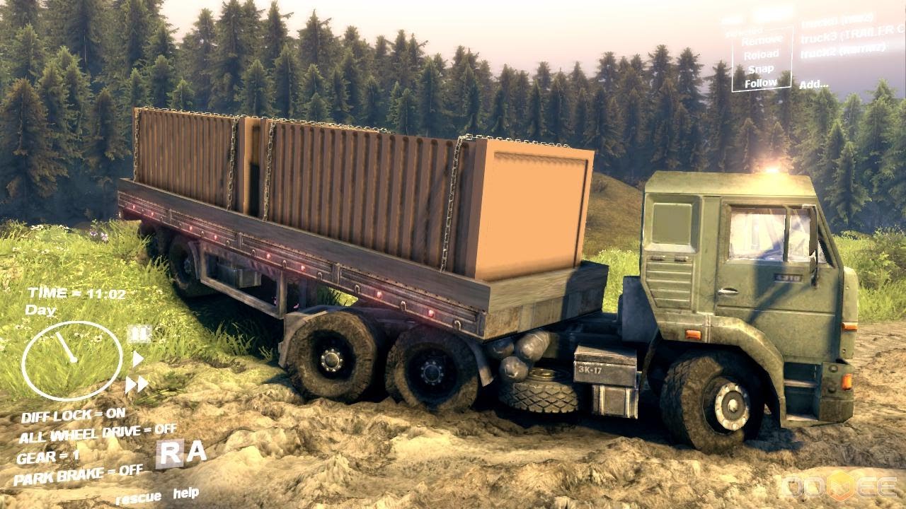 spin tires trailer