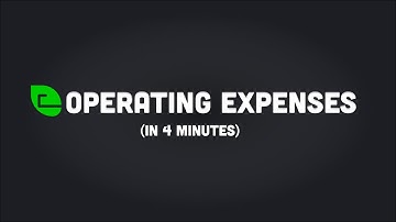 Operating Expenses in under 5 minutes