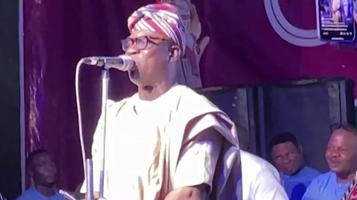 K1 Performance At The 3 Months Coronation Of Oba Surakat Noah Olayiwola Onidimu Of Idimu Land