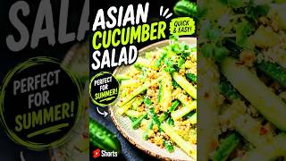 Asian Cucumber Salad | Crunchy, Refreshing & Healthy Salad Recipe 🥒