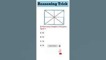 Reasoning figure count | Triangle count | Figure count | Reasoning class for government exam |