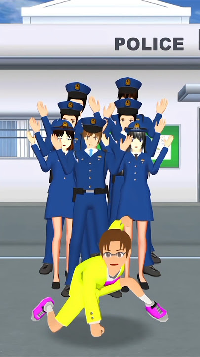 why all police officers are shocked#viralvideo #sakuraschoolsimulator #shorts #sakura #shortvideo #