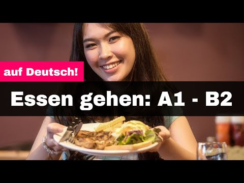 Essen gehen in Deutschland, Österreich & der Schweiz. Im Restaurant: Mit Phrasen Deutsch lernen.