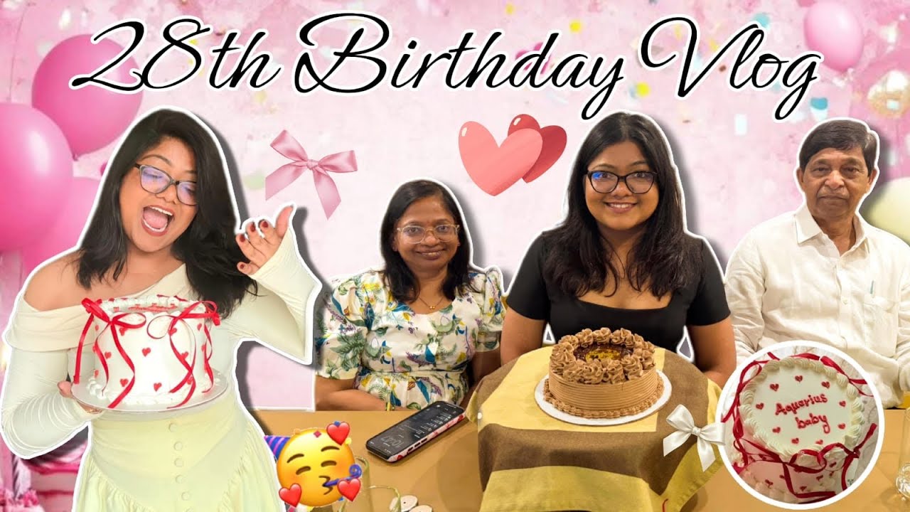 How I spent My 28th Birthday 🎂 | Siddhivinayak Darshan, Solo Date & Friends | Ganpati Bappa Morya ✨😍