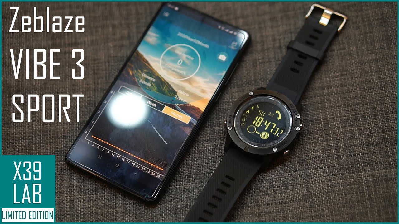 $17 ZEBLAZE VIBE 3 SMARTWATCH ~ QUICK LOOK
