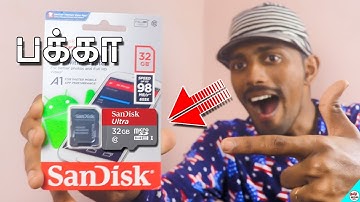 Which is the best memory card | SD Card types and Class explained in tamil