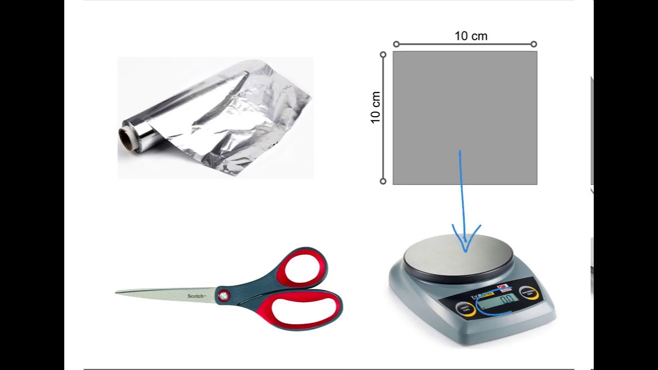 Aluminum foil minilab YouTube
