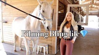 Day In The Life When Shooting Bling Life | Luxury Lifestyle Linsey99