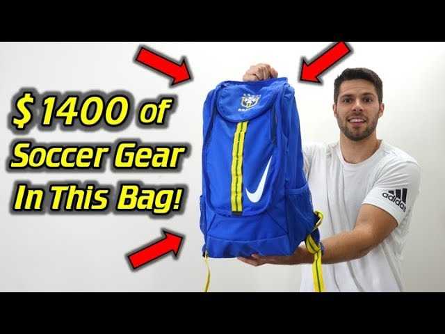 $1400 Worth of the Best Soccer Gear! - What's In My Soccer Bag - July 2017 $1400 Worth of the Best Soccer Gear! - What's In My Soccer Bag - July 2017