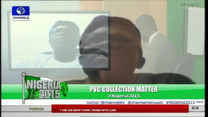 Nigeria 2015: Nagging Issue Of PVCs Collection Ahead Of Polls pt 4