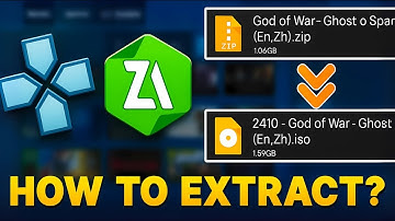 🔥How To Extract PPSSPP Games On Android using Z Archiver | How To Unzip Ppsspp Games