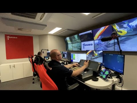 Fugro remote operations centre virtual tour
