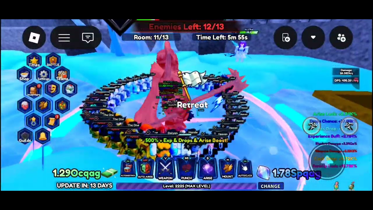 How to do new winter  key dungeon raid in arise crossover 