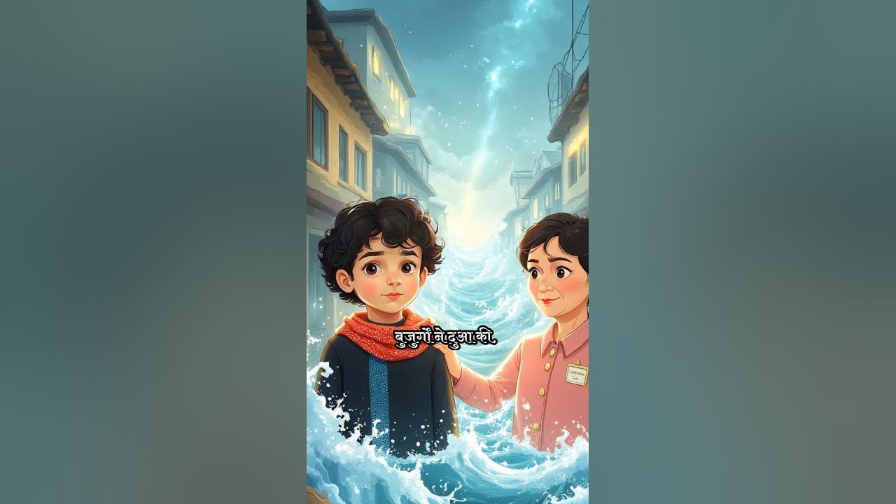 Tsunami video cartoon