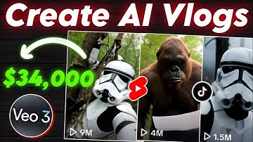 How to Make Viral AI Vlogs With Google Veo 3 Stormtrooper and BigFoot Style (Only Guide You Need)