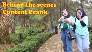 Dibalik layar The Nun prank VS Bushman prank