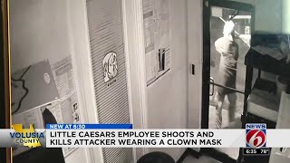 Little Caesars Employee Shoots and Kills Attacker Wearing Clown Mask