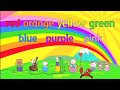 Rainbow Colors Song Colors Song for Kids _ The singing Walrus